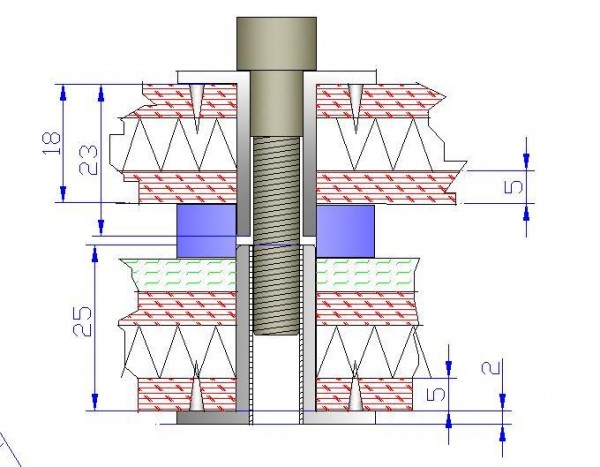 Both parts connect the basis and the floor. (Photos to follow)