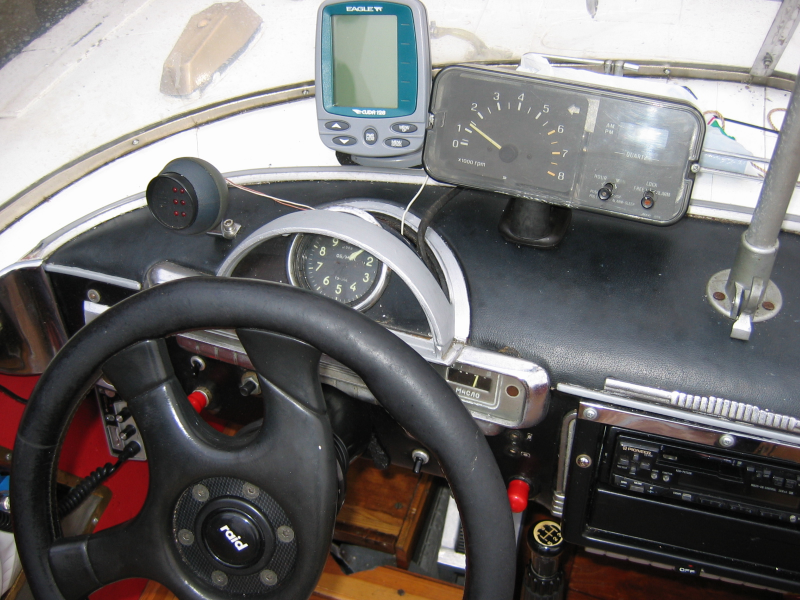 A rather eclectic cockpit